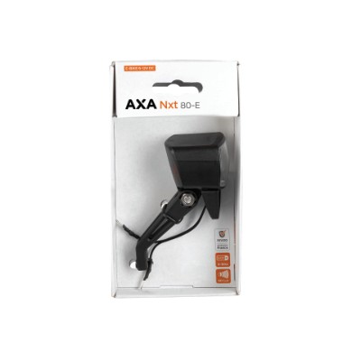 AXA forlygte med reflektor. NXT80 til elcykler 6-12 V, 6 cm kabel, ingen tænd/sluk knap 80 LUX
